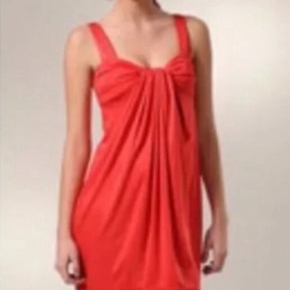 Diane Von Furstenberg Vibrant Orange Lear dress - Picture 6 of 14